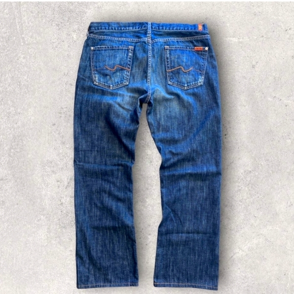 7 FOR ALL MANKIND Bootcut Men’s  relaxed jeans - Picture 4 of 6
